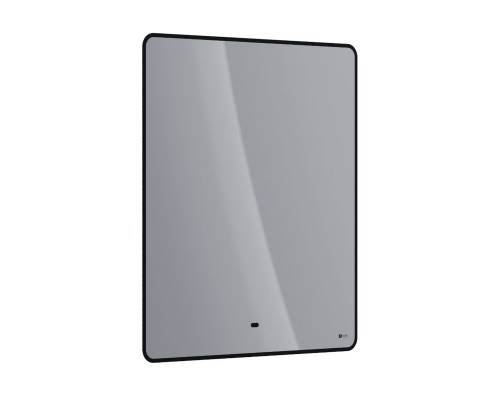 Зеркало Lemark MIOBLACK 70х80 см с интерьерной подсветкой, с подогревом