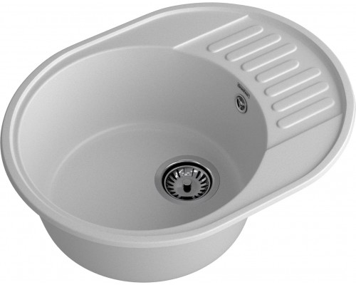 GranFest QUARZ (ECO-58) Мойка чаша+кр 620*480 (серый)