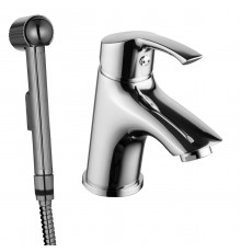 Plus_Strike Смеситель для раковины и биде, монолит.излив 93мм гигиен.душ , р/ОД, хром, LM, LM1116C