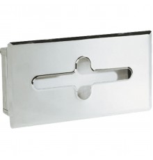 Диспенсер для салфеток встраиваемый, из хромированной стали глянцевой 04025.B