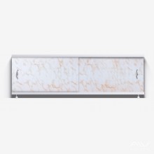 КЛАССИК Экран для ванны 150 см, полистирол,(коричневый камень-026), ALAVANN