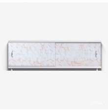 КЛАССИК Экран для ванны 150 см, полистирол,(коричневый камень-026), ALAVANN