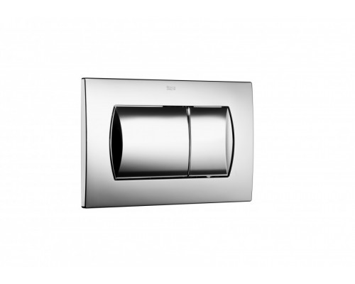 In-Wall Клавиша для инсталляции, двойная 62B, хром глянец. ROCA
