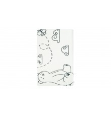 Коврик для ванной Fixsen Teddy Air 1-ый FX-6001T, белый, 50х80см