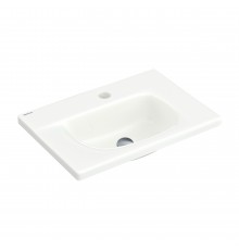 Раковина Small, встраиваемая, 45х31 см, прямоугольная, белый глянец, BERGES