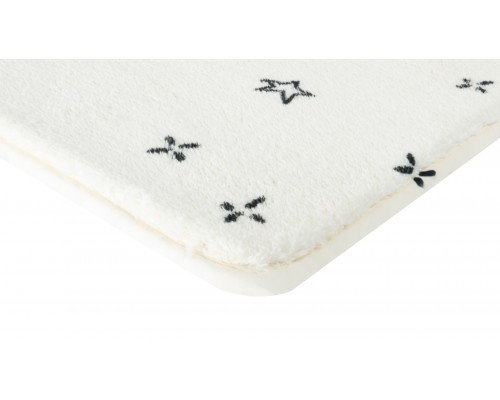 Коврик для ванной Fixsen Teddy Sky 1-ый FX-6001S, белый, 50х80см