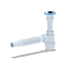 Сифон Ани 1 1/4"* 32 "Юнг" с гибкой трубой 32*32, ANI PLAST