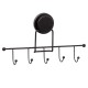 Планка 5 крючков FIXSEN Magic Black (FX-45005-5)