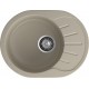 GRANFEST Мойка композит RONDO GF-R--580L  чаша с крылом 579*445мм  топаз арт.GF-