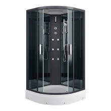 Душевая кабина ERLIT 57 серия ER570917-C24-RUS тонированное стекло