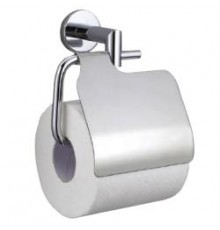 Держатель для туалетной бумаги с крышкой Line глянец