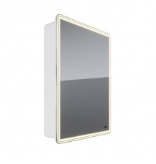 Шкаф зеркальный Lemark ELEMENT 60х80 см 1 дверный, петли справа, с подсветкой, с розеткой, цвет корп