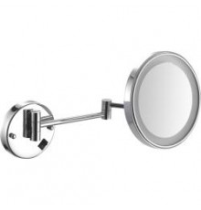 Увеличительное зеркало для ванной с LED подсветкой и регулировкой