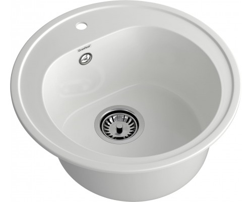 GRANFEST Мойка композит RONDO GF-R--510  508*505 мм  иней  арт.GF-