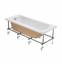Монтажный комплект для ванны МОНАКО XL 170х75 см. (рама, слив-перелив с сифоном, крепеж к стене, кре