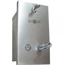 Диспенсер для мыла встраиваемый из нержавеющей стали вертикальный 1200 мл