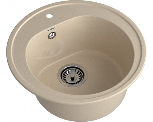GRANFEST Мойка композит RONDO GF-R--510  D=510мм, кашемир