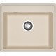 GRANFEST Мойка композит VERTEX, GF-V-580, чаша 580*500, кашемир