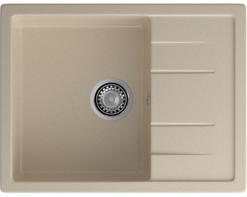 GRANFEST Мойка композит QUADRO GF-Q--650L чаша с крылом  650*500мм, кашемир