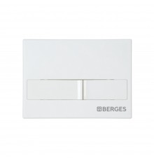 Кнопка  для инсталляции BERGES NOVUM L1, 040011 белая