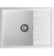 GRANFEST Мойка композит QUADRO GF-Q--650L чаша с крылом  650*500мм  иней  арт.GF-