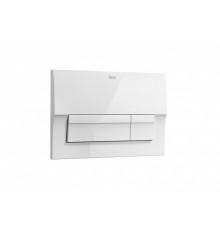 In-Wall Клавиша для инсталляции, двойная В01, белая. ROCA