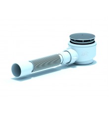 Сиф. для душ. под.1 1/2*60 с г/т 375*40/50 хром, ANI PLAST