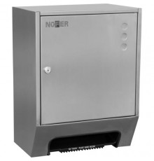 Автоматический диспенсер для рулонной бумаги  из нержавеющей стали. Матовый