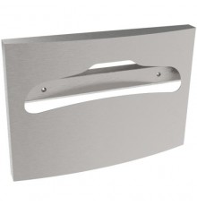 Диспенсер для туалетных накладок из нержавеющей стали. Матовый