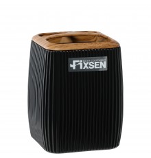 Стакан Fixsen BLACK WOOD FX-401-3