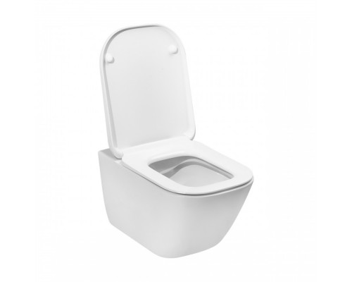 GAP (нап., подв., пристав.)/GAP CLEAN RIM (подв.) Сиденье тонкое дюроп.Soft Close.  ROCA