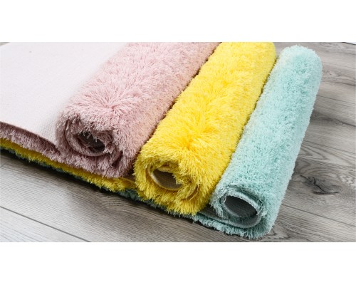 Коврик для ванной Fixsen Lido 1-ый FX-3002Y, желтый, 50х80см