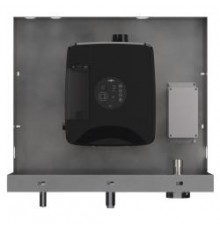 Универсальный встраиваемый блок с сушилкой для рук, смесителем для воды и дозатором для мыла 12053.C