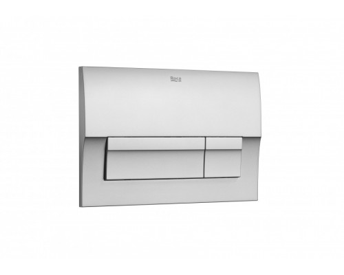 In-Wall Клавиша для инсталляции, двойная В01, хром матовый. ROCA
