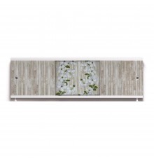 ОПТИМА_Decor Экран для ванны 150 см,ПВХ с офсетной печатью,(мерлин-017), ALAVANN