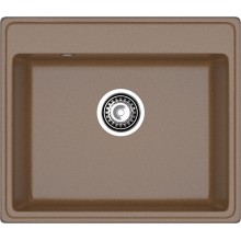 GRANFEST Мойка композит VERTEX, GF-V-580, чаша 580*500, терракот