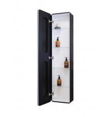 Зеркало-шкаф Eltoro black LED 360х1560