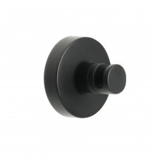 Крючок одинарный черный FIXSEN Comfort Black FX-86005)