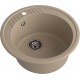 GRANFEST Мойка композит RONDO GF-R--520   D=520 мм   песок  арт.GF-