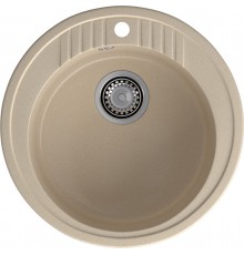 GRANFEST Мойка композит RONDO GF-R--520   D=520 мм, кашемир