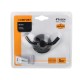 Крючок двойной черный FIXSEN Comfort Black (FX-86005A)