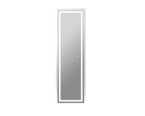 Зеркало Norden LED 490х1650, напольное, белое