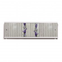 ОПТИМА_Decor Экран для ванны 170 см,ПВХ с офсетной печатью,(лаванда-009), ALAVANN