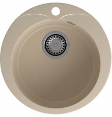 GRANFEST Мойка композит RONDO GF-R--480, 1-чаша D=475 мм кашемир арт.GF-