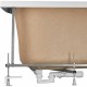 Монтажный комплект для ванны ИБИЦА XL 160х100 см. (рама, слив-перелив с сифоном, крепеж к стене, кре