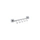 Планка 5 крючков FIXSEN Kvadro (FX-61305В-5)