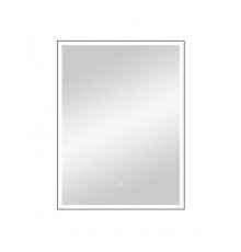 Зеркало Frame Black LED 600х800