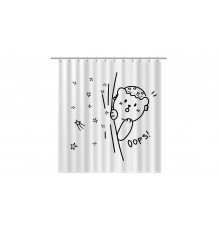 Шторка для ванной Fixsen Teddy Oops FX-2505