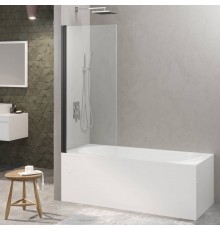 Душевая шторка RIVER S Black 800, BERGES