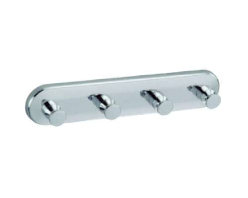 Вешалка c 4 крючками Line, глянцевая 16507.B, шт